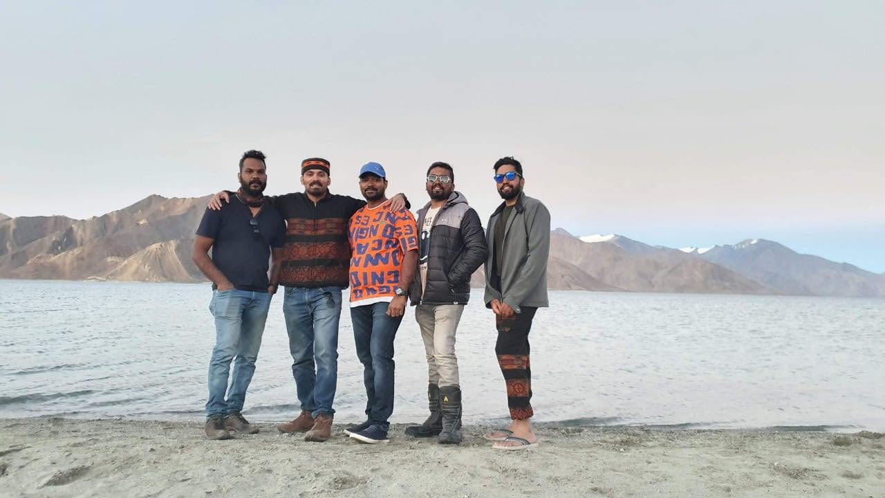 Boys At Pangong
