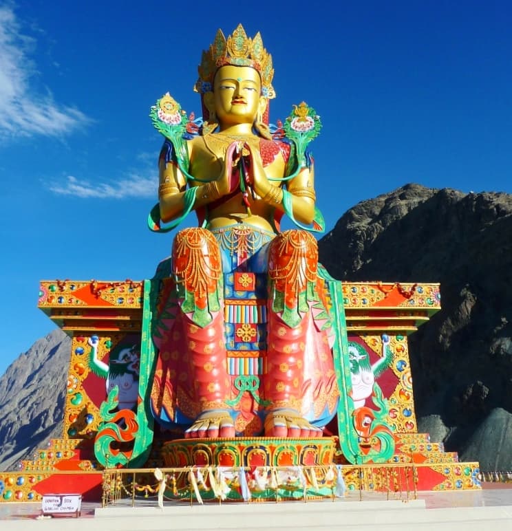 Maitreya Buddha   Nubra