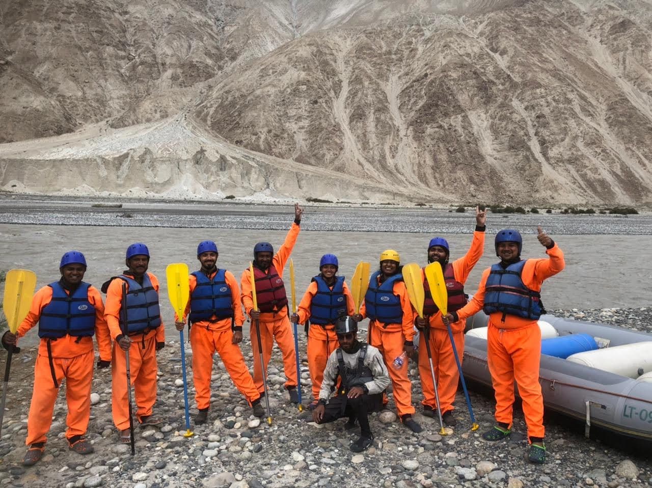 Rafting At Sangam