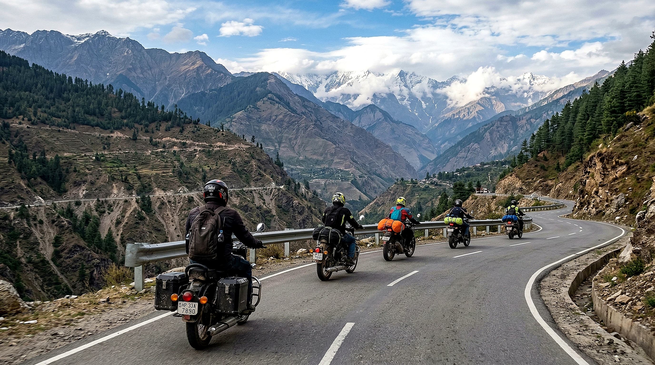 Ex Leh via Hanle, Umling La & Tso Moriri